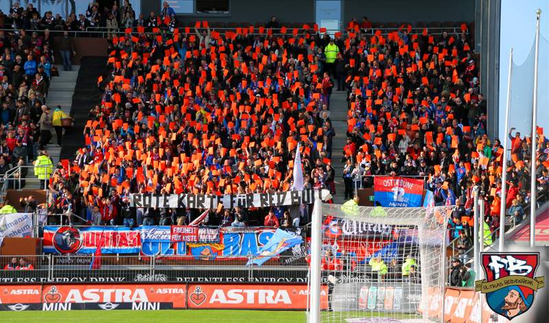 Heidenheim Choreo auf St. Pauli - 1. FC Heidenheim 1846 e.V. | Choreo