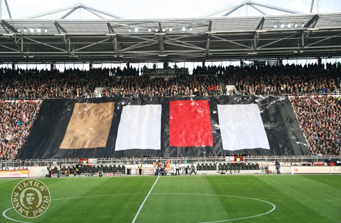 St. Pauli Choreo gegen Kaiserslautern - FC St. Pauli e.V. | Choreo