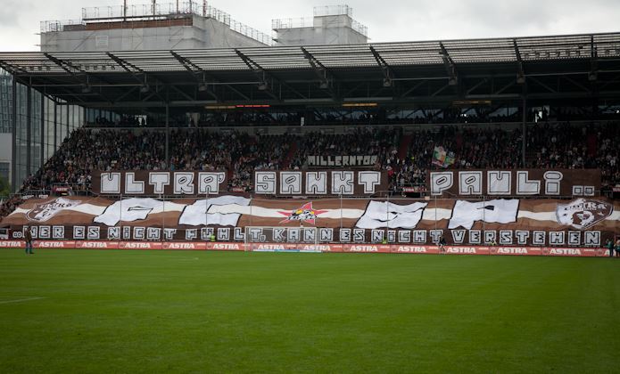 St. Pauli Choreo gegen Sandhausen - FC St. Pauli e.V. | Choreo