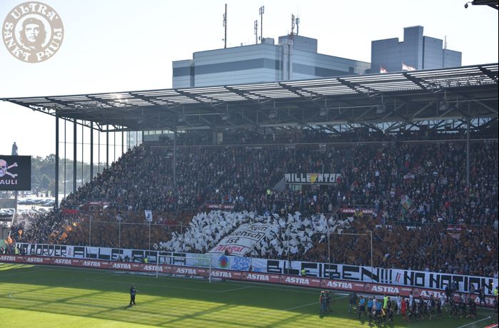 St. Pauli Choreo gegen Sandhausen - FC St. Pauli e.V. | Choreo