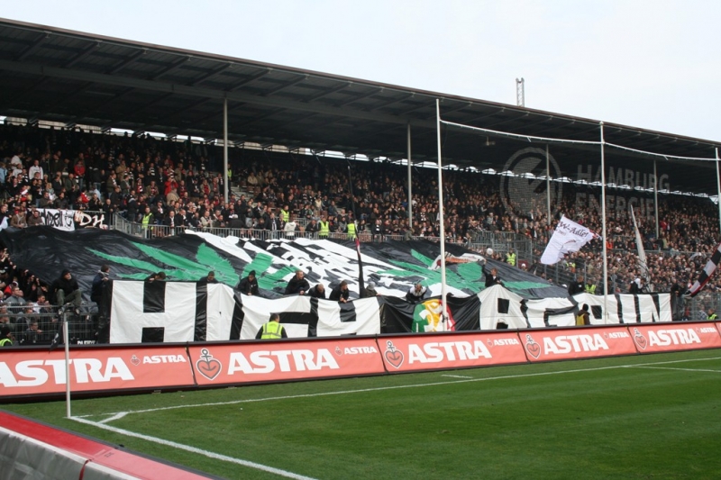 Frankfurt Choreo in St. Pauli - Eintracht Frankfurt | Choreo