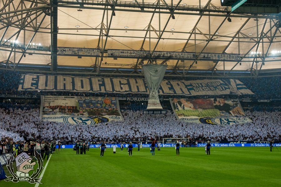 Schalke Choreo gegen Hamburg - FC Schalke 04 e.V. | Choreo - Bild 1