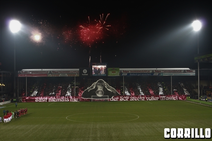 Freiburg Choreo gegen Bayern - SC Freiburg e.V. | Choreo