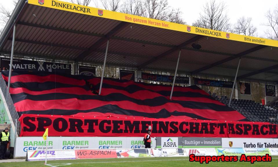 Großaspach Choreo gegen die Stuttgarter Kickers - SG Sonnenhof Großaspach | Choreo