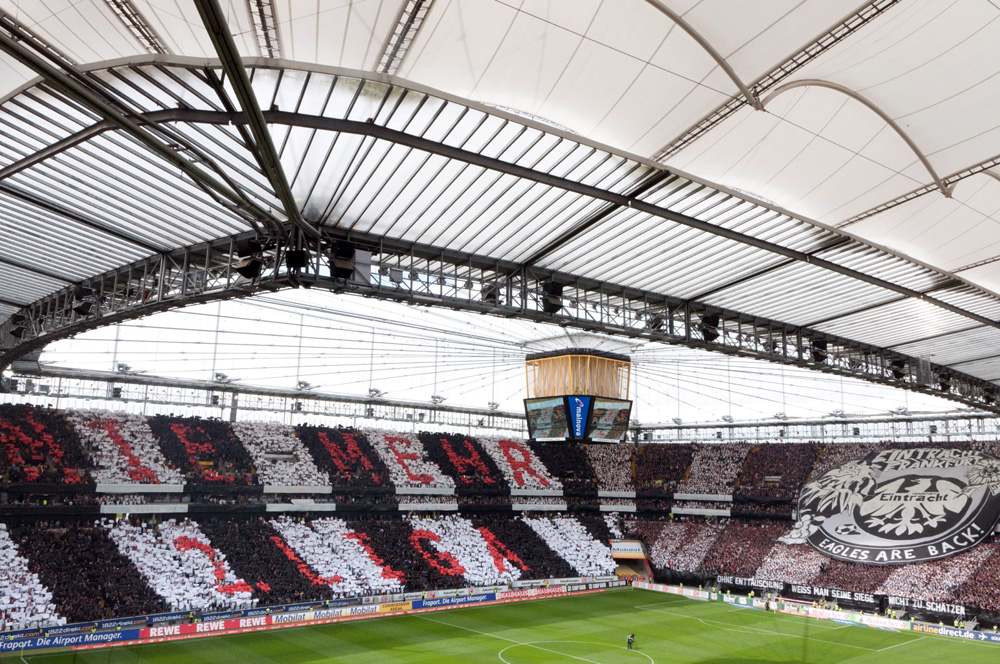 Frankfurt Choreo gegen 1860 München - Eintracht Frankfurt | Choreo