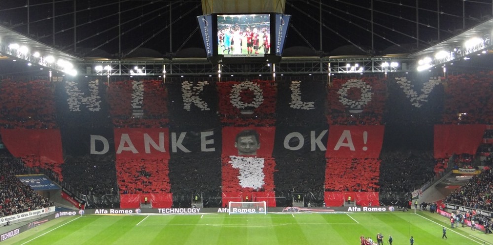 Frankfurt Choreo gegen Augsburg - Eintracht Frankfurt | Choreo