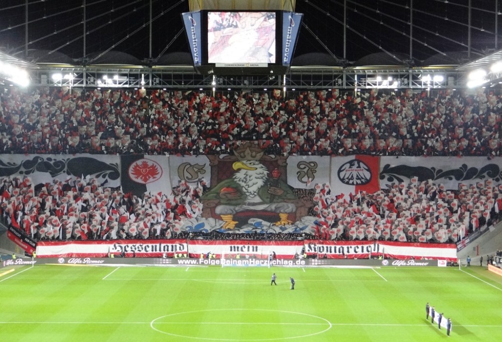 Frankfurt Choreo gegen Darmstadt - Eintracht Frankfurt | Choreo