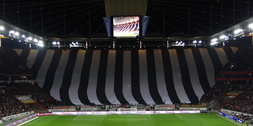 Frankfurt Choreo gegen Dortmund - Eintracht Frankfurt | Choreo