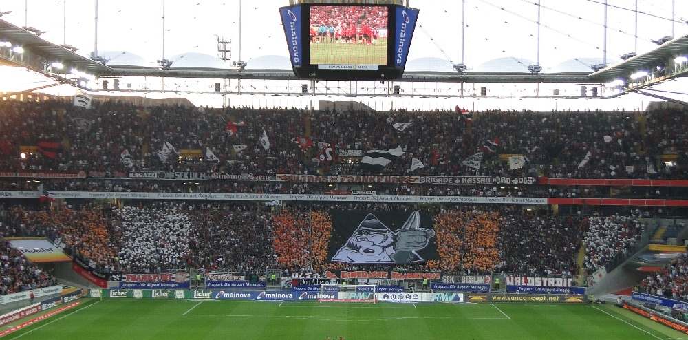 Frankfurt Choreo gegen Düsseldorf - Eintracht Frankfurt | Choreo