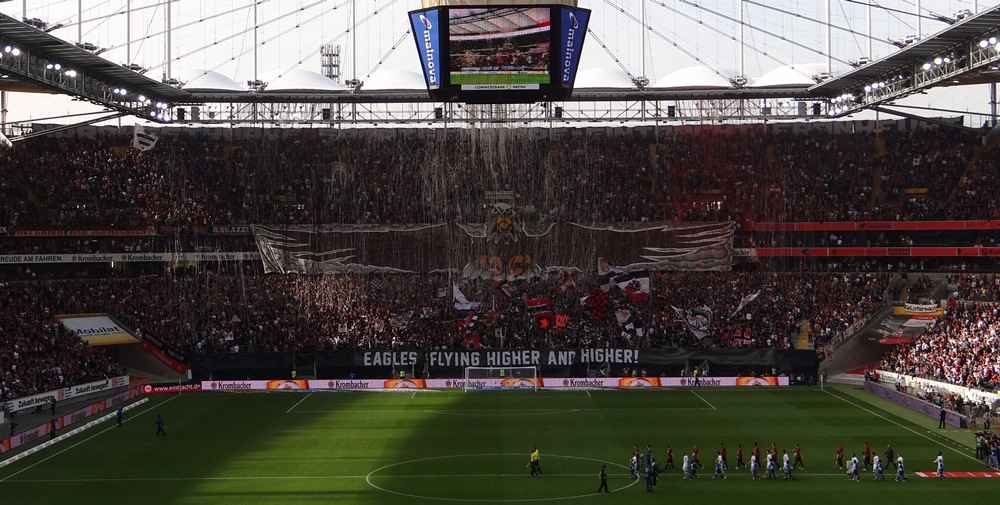 Frankfurt Choreo gegen Hannover - Eintracht Frankfurt | Choreo