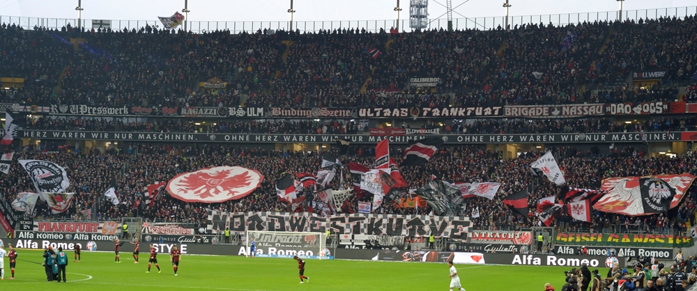 Frankfurt Choreo gegen Hoffenheim - Eintracht Frankfurt | Choreo