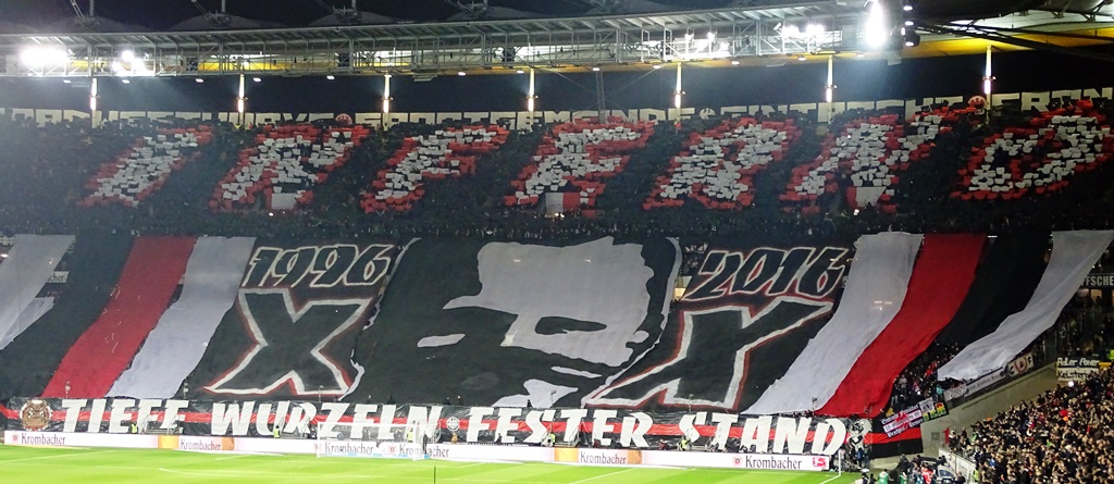 Frankfurt Choreo gegen Hoffenheim - Eintracht Frankfurt | Choreo