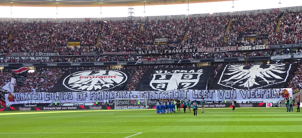 Frankfurt Choreo gegen Hoffenheim - Eintracht Frankfurt | Choreo