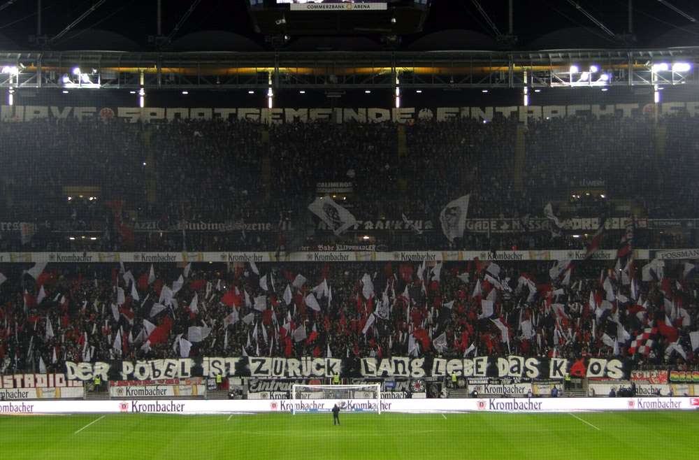 Frankfurt Choreo gegen Köln - Eintracht Frankfurt | Choreo