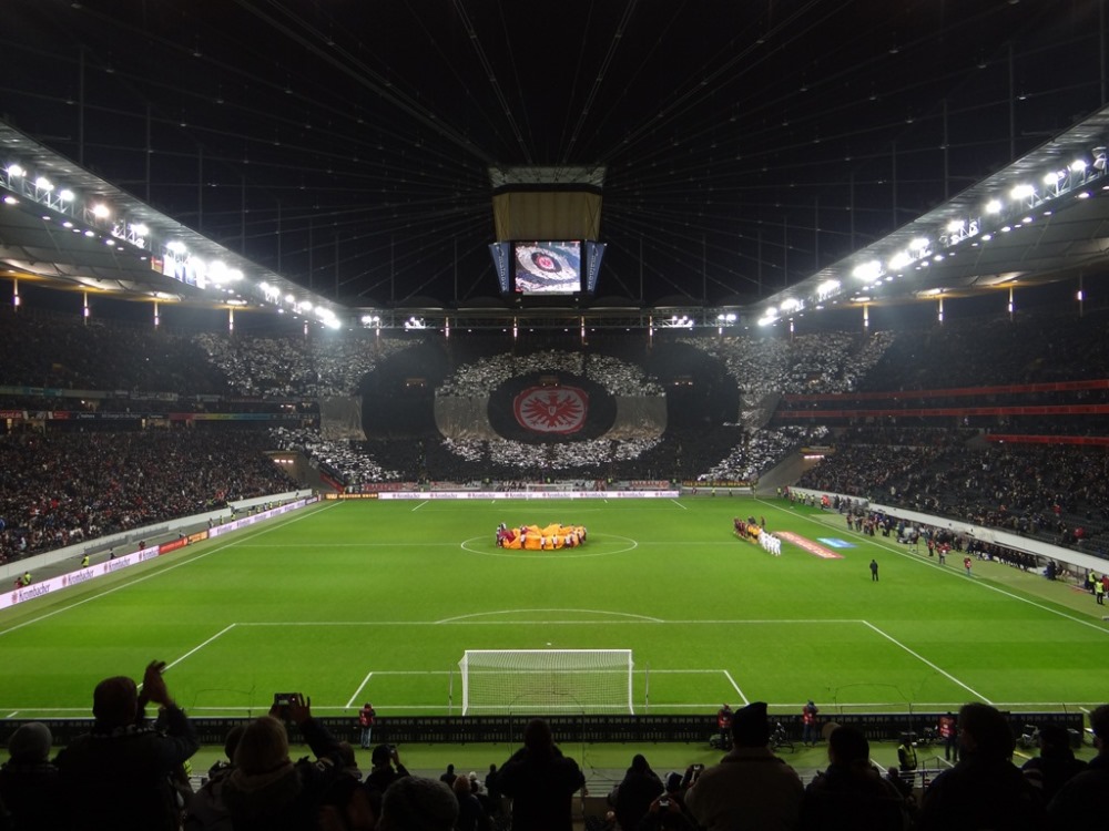 Frankfurt Choreo gegen Nikosia - Eintracht Frankfurt | Choreo