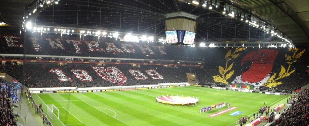 Frankfurt Choreo gegen Porto - Eintracht Frankfurt | Choreo