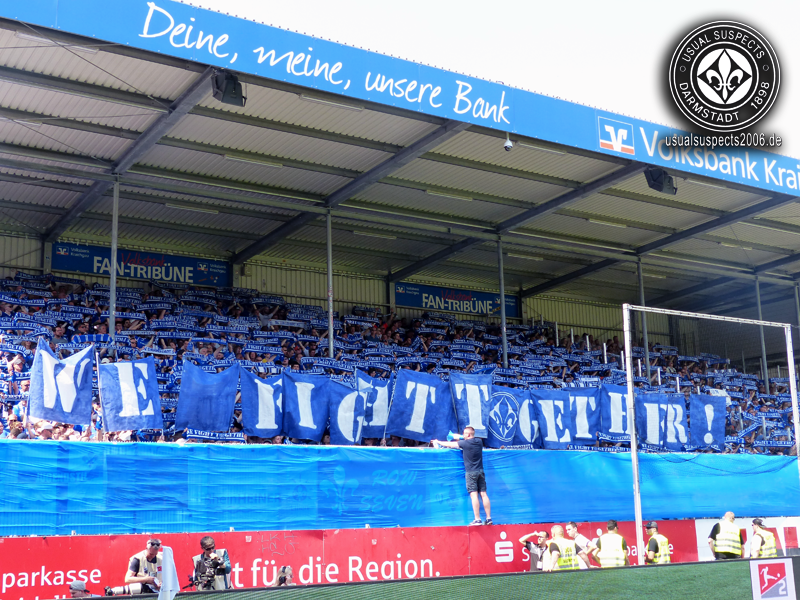 Darmstadt Choreo in Sandhausen - SV Darmstadt 98 e.V. | Choreo