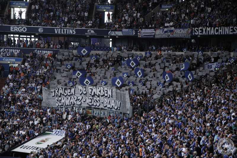 Hamburg Choreo auf Schalke - Hamburger SV | Choreo - Bild 2