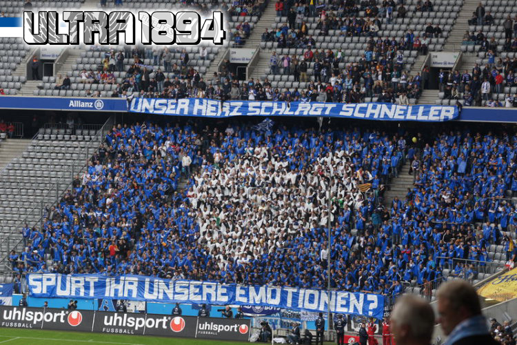 Karlsruhe Choreo in München - Karlsruher SC | Choreo