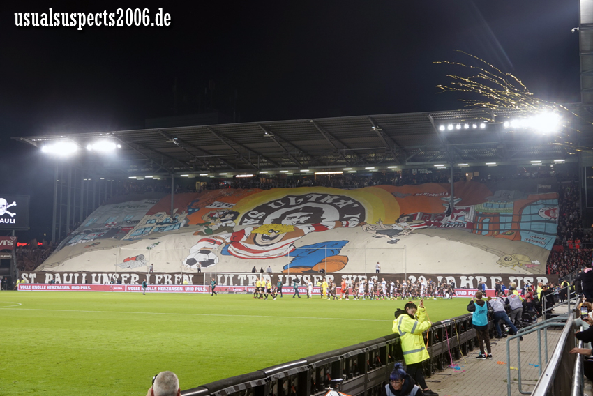 20 Jahre Ultrà St. Pauli - FC St. Pauli e.V. | Choreo