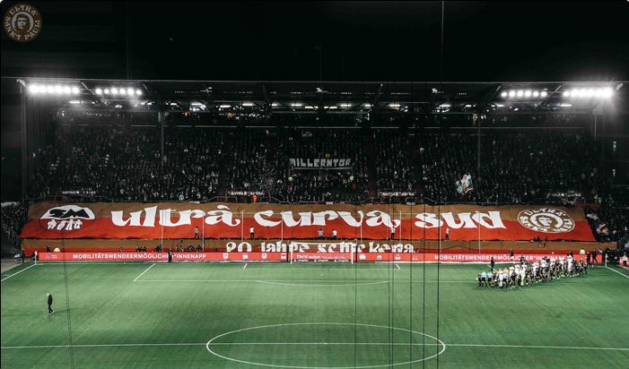 St. Pauli Choreo gegen Kiel - FC St. Pauli e.V. | Choreo