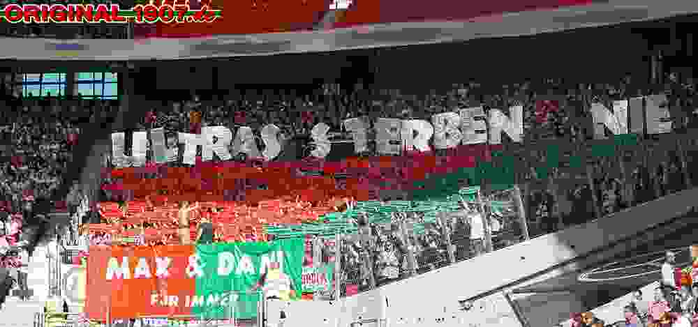 Augsburg Choreo in Stuttgart - FC Augsburg | Choreo