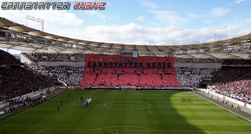 Stuttgart Choreo gegen Hoffenheim - VfB Stuttgart | Choreo - Bild 1