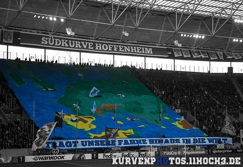 Hoffenheim Choreo gegen Braga - TSG 1899 Hoffenheim | Choreo