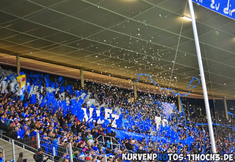 Hoffenheim Choreo gegen Frankfurt - TSG 1899 Hoffenheim | Choreo