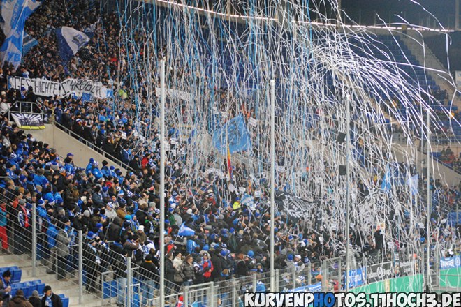 Hoffenheim Choreo gegen Fürth - TSG 1899 Hoffenheim | Choreo