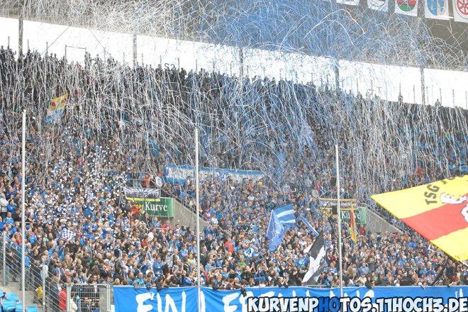Hoffenheim Choreo gegen Hamburg - TSG 1899 Hoffenheim | Choreo
