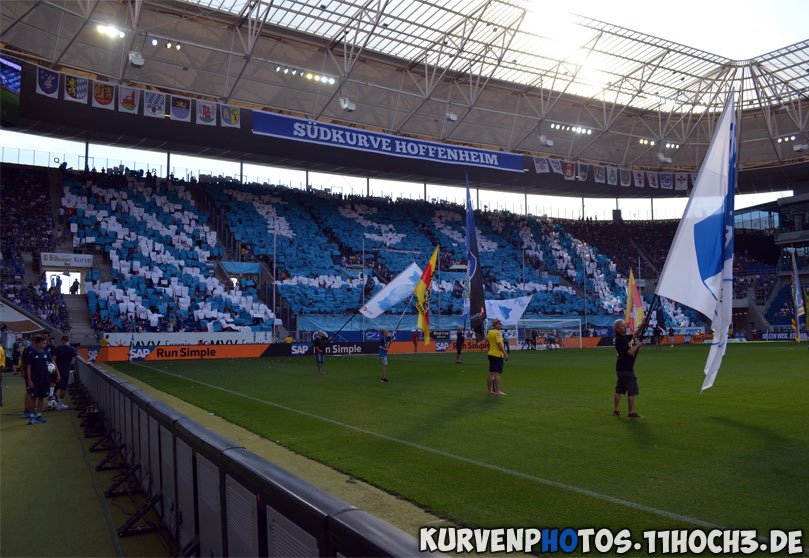 Hoffenheim Choreo gegen Leipzig - TSG 1899 Hoffenheim | Choreo