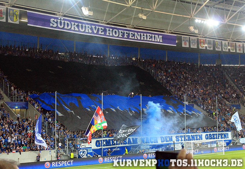 Hoffenheim Choreo gegen Liverpool - TSG 1899 Hoffenheim | Choreo