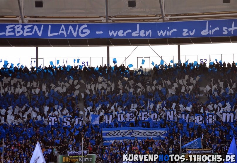 Hoffenheim Choreo gegen Stuttgart - TSG 1899 Hoffenheim | Choreo