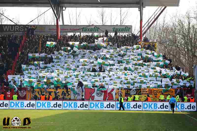 Dynamo Choreo bei Union Berlin - SG Dynamo Dresden e.V. | Choreo