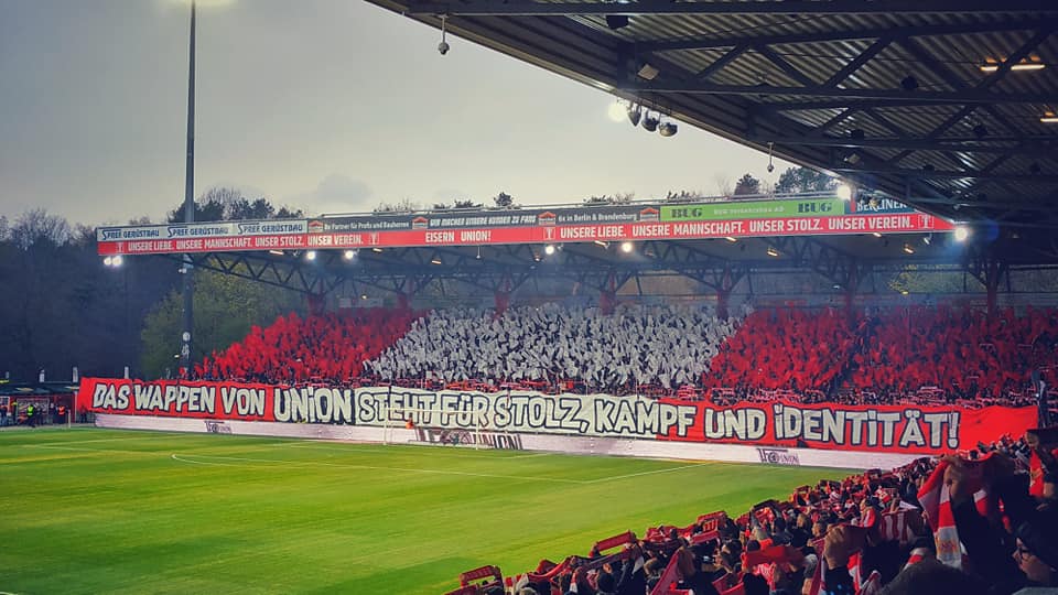 Union Choreo gegen Regensburg - 1. FC Union Berlin e.V. | Choreo - Bild 2