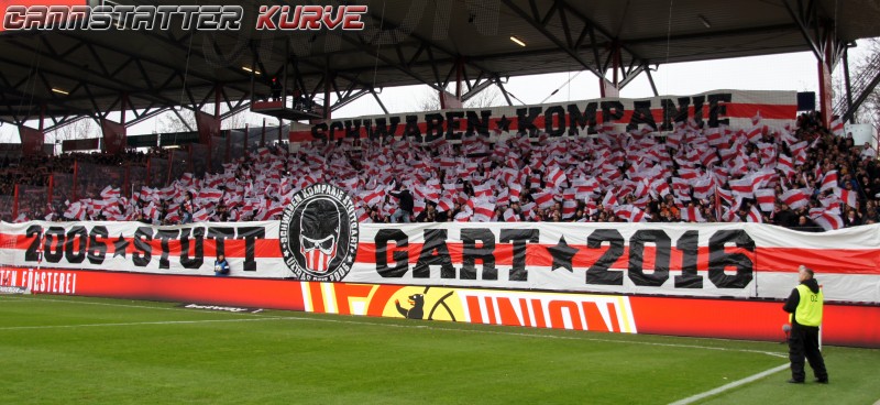 VfB Choreo bei Union Berlin - VfB Stuttgart | Choreo