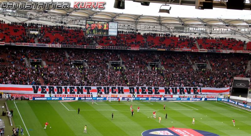 "Verdient euch diese Kurve" - VfB Stuttgart | Rückblick - Bild 1
