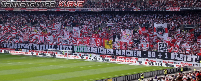 VfB Choreo gegen Hannover - VfB Stuttgart | Choreo
