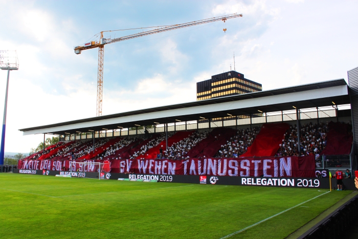 Wiesbaden Choreo gegen Ingolstadt - SV Wehen Wiesbaden | Choreo