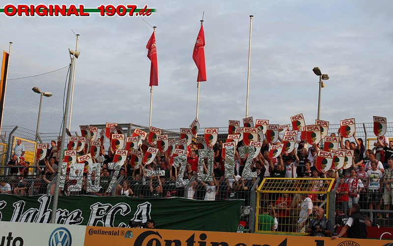 Augsburg Choreo in Wilhelmshaven - FC Augsburg | Choreo - Bild 2