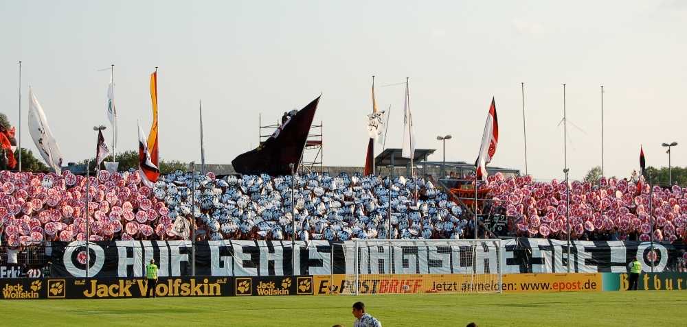 Frankfurt Choreo in Wilhelmshaven - Eintracht Frankfurt | Choreo