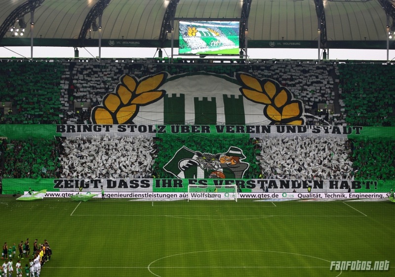 Wolfsburg Choero gegen Braunschweig - VfL Wolfsburg | Choreo