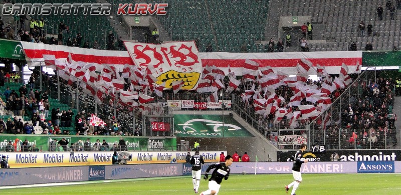 VfB Choreo in Wolfsburg - VfB Stuttgart | Choreo