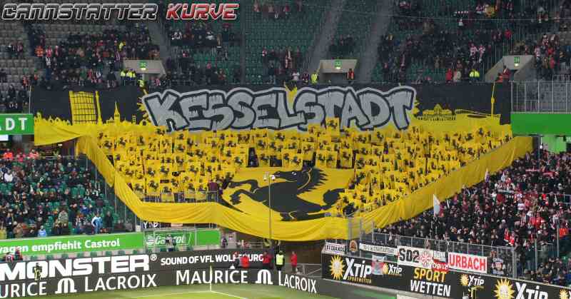 VfB Choreo in Wolfsburg - VfB Stuttgart | Choreo