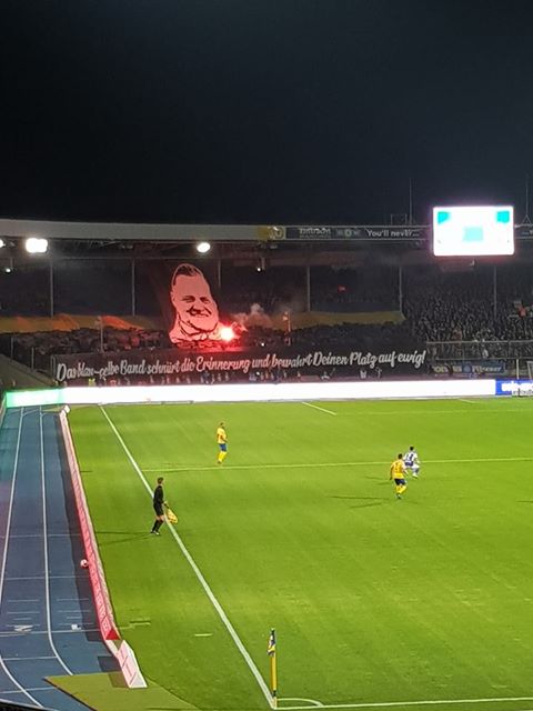 Braunschweig Choreo gegen Osnabrück
