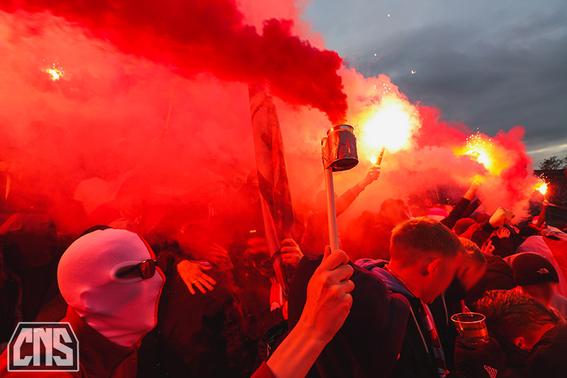 Pyroshow in Darmstadt - 1. FC Köln | Pyroshow - Bild 2