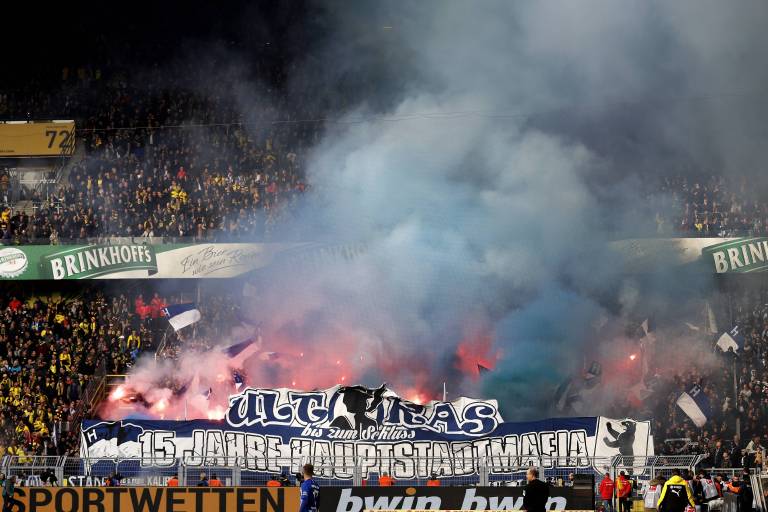 Pyroshow zum Jubiläum - Hertha BSC | Pyroshow