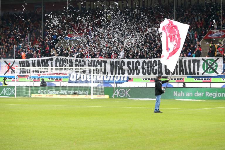 Heidenheim Protest - 1. FC Heidenheim 1846 e.V. | Choreo