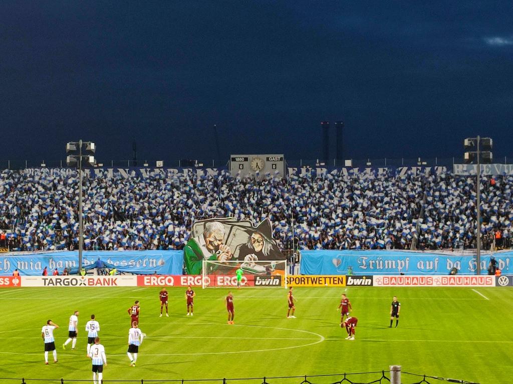 1860 München Choreo gegen Schalke 04 - TSV 1860 München | Choreo